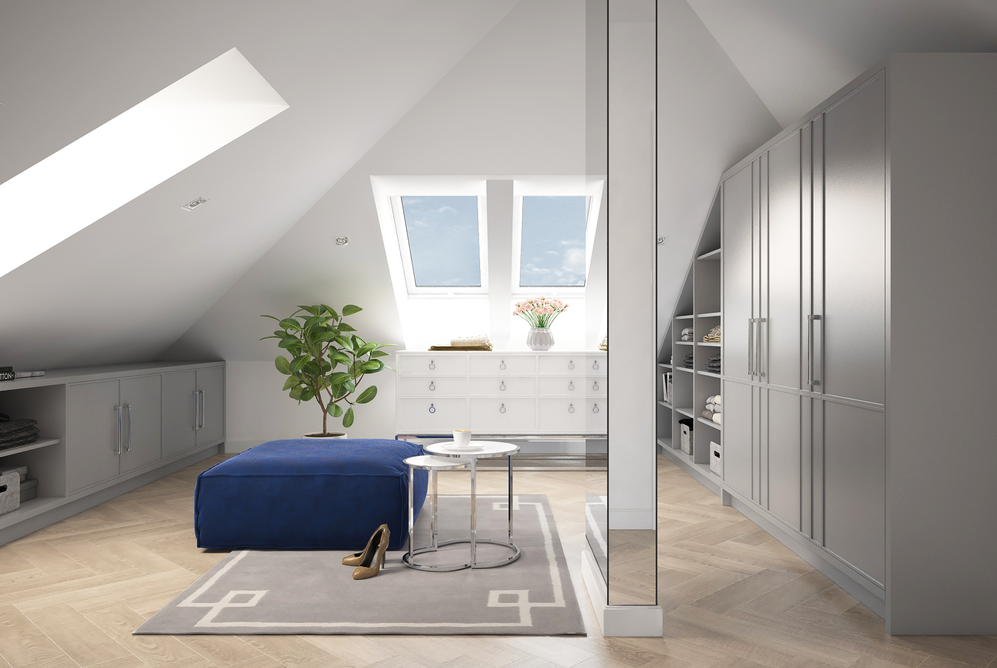 Poddasze domu JD | SKÓRZEWO